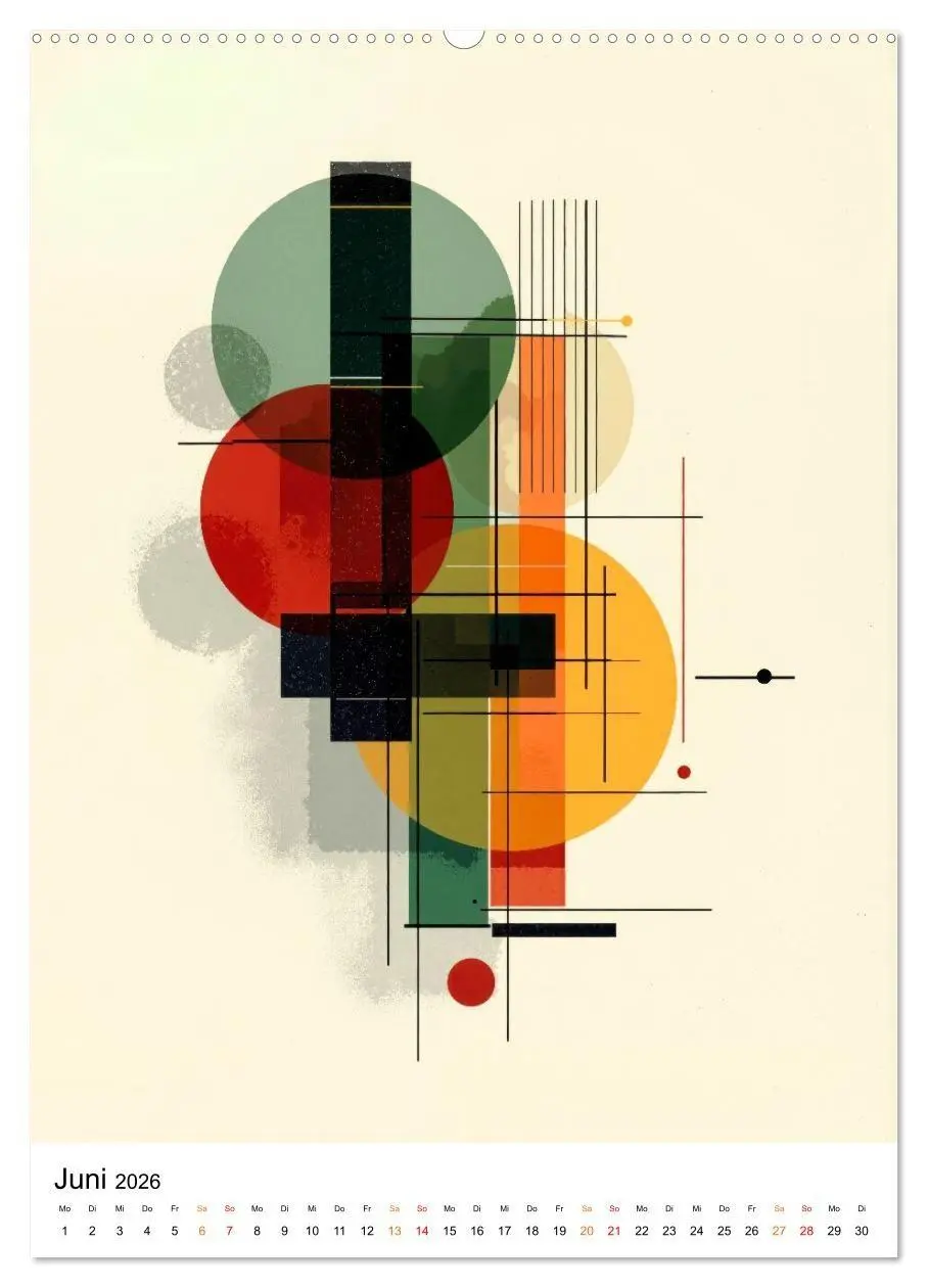 Bild: 9783516739411 | Bauhaus Re:Vision (Wandkalender 2026 DIN A2 hoch), CALVENDO...