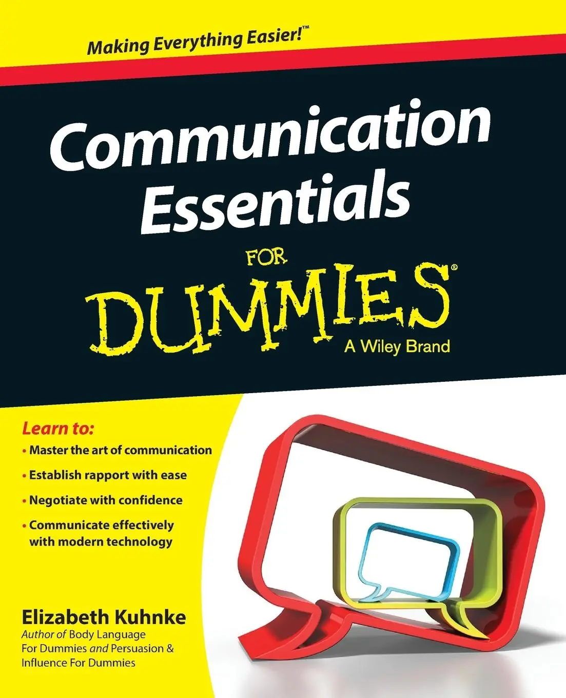 Cover: 9780730319511 | Communication Essentials for Dummies | Elizabeth Kuhnke | Taschenbuch