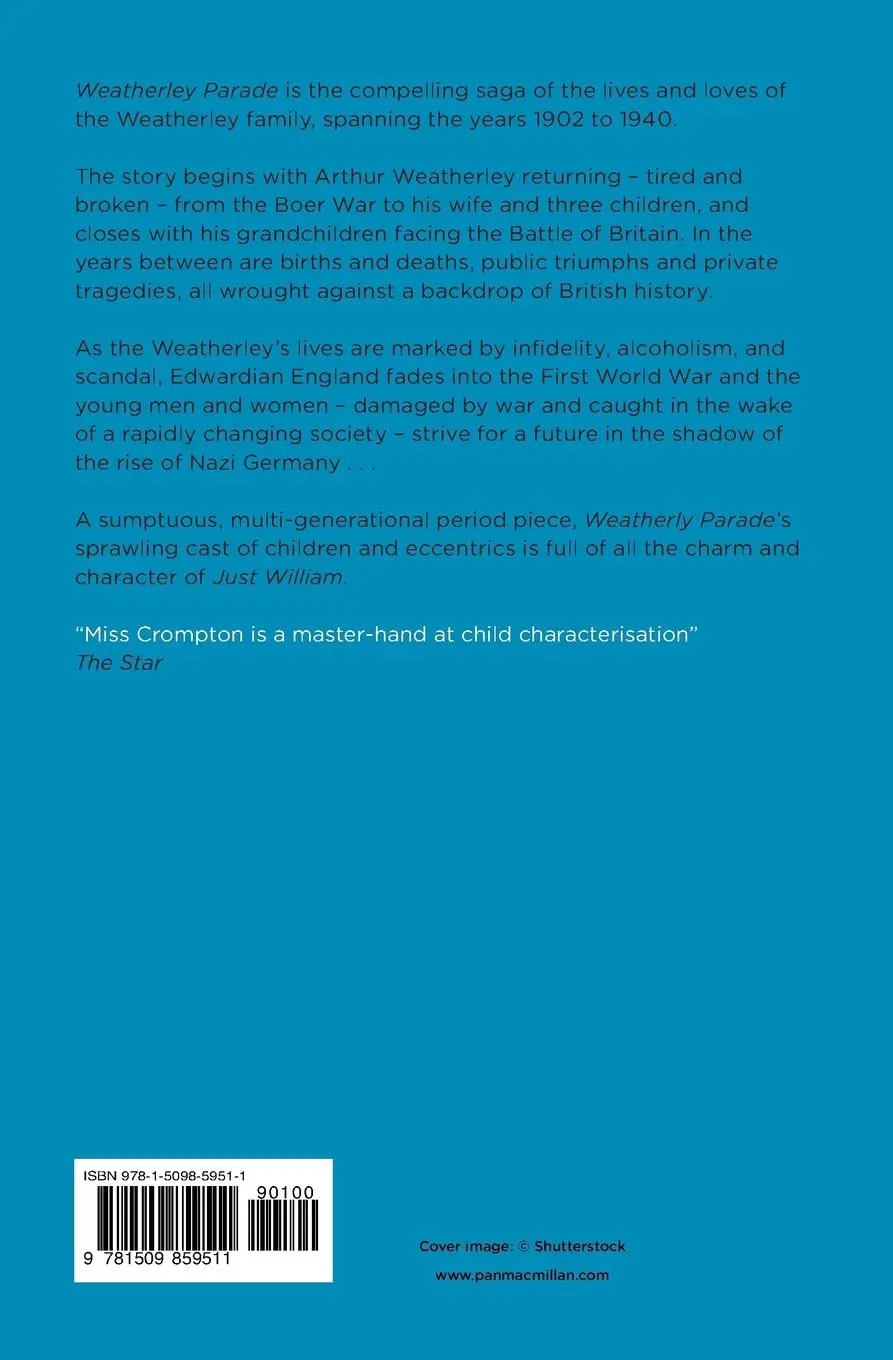 Rückseite: 9781509859511 | Weatherley Parade | Richmal Crompton | Taschenbuch | Englisch | 2017