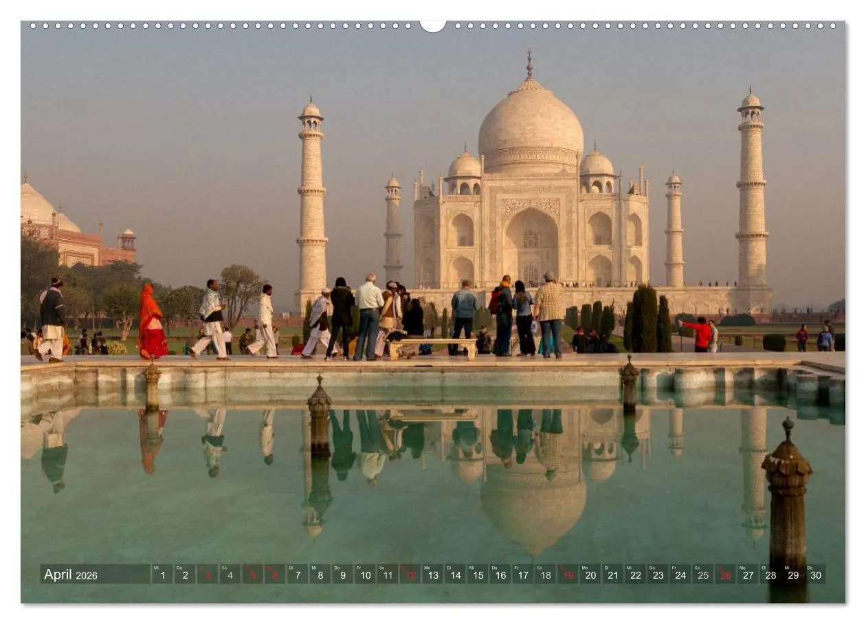 Bild: 9783516109511 | Zauberhaftes Indien (hochwertiger Premium Wandkalender 2026 DIN A2...