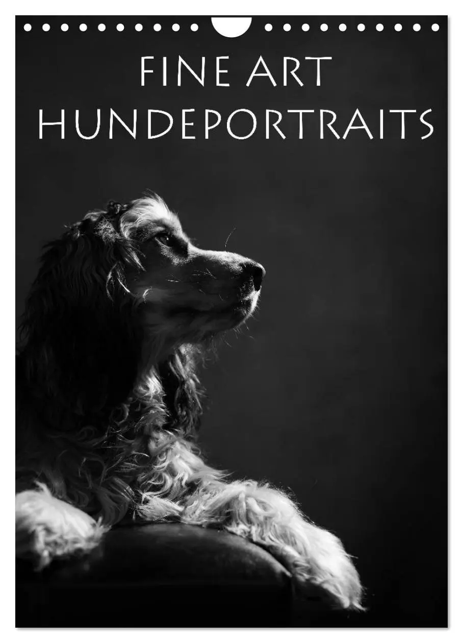 Cover: 9783516419511 | Fine Art Hundeportraits (Wandkalender 2026 DIN A4 hoch), CALVENDO...