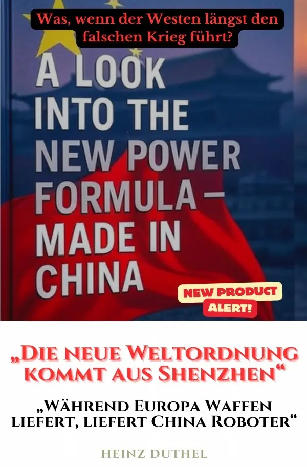 Cover: 9783819769511 | "Die neue Weltordnung kommt aus Shenzhen" | Heinz Duthel | Taschenbuch