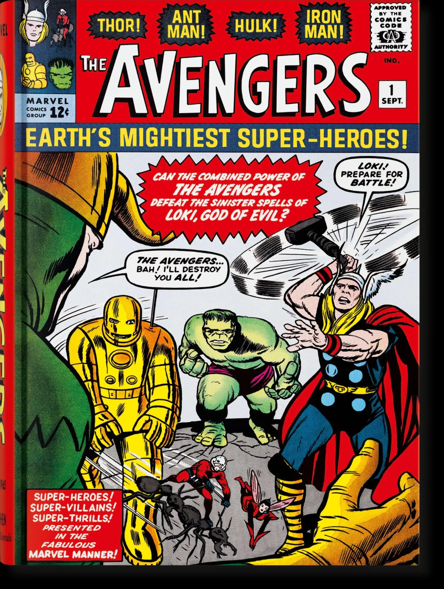 Cover: 9783836599511 | Marvel Comics Library | Avengers. 1963-1965 | Kurt Busiek | Buch