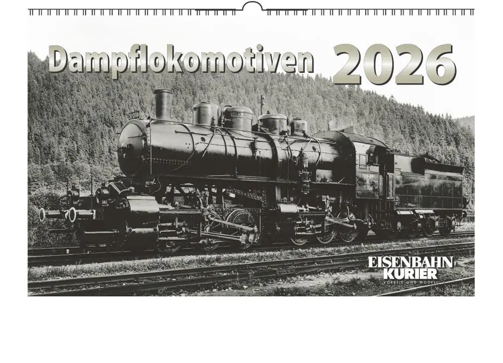 Cover: 9783844659511 | Dampflokomotiven 2026 | Kalender | 13 S. | Deutsch | 2026 | EK-Verlag