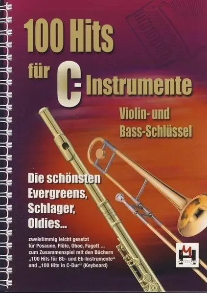 Cover: 9783932839511 | Hildner, G: 100 Hits für C-Instrumente | Gerhard Hildner | Taschenbuch