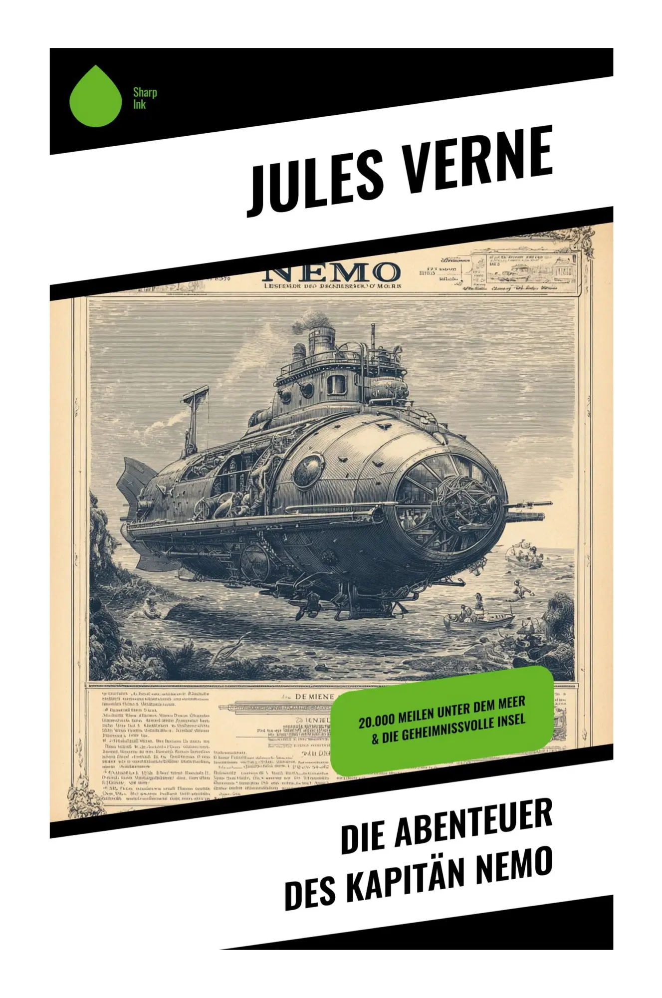 Cover: 9788028399511 | Die Abenteuer des Kapitän Nemo | Jules Verne | Taschenbuch | 596 S.