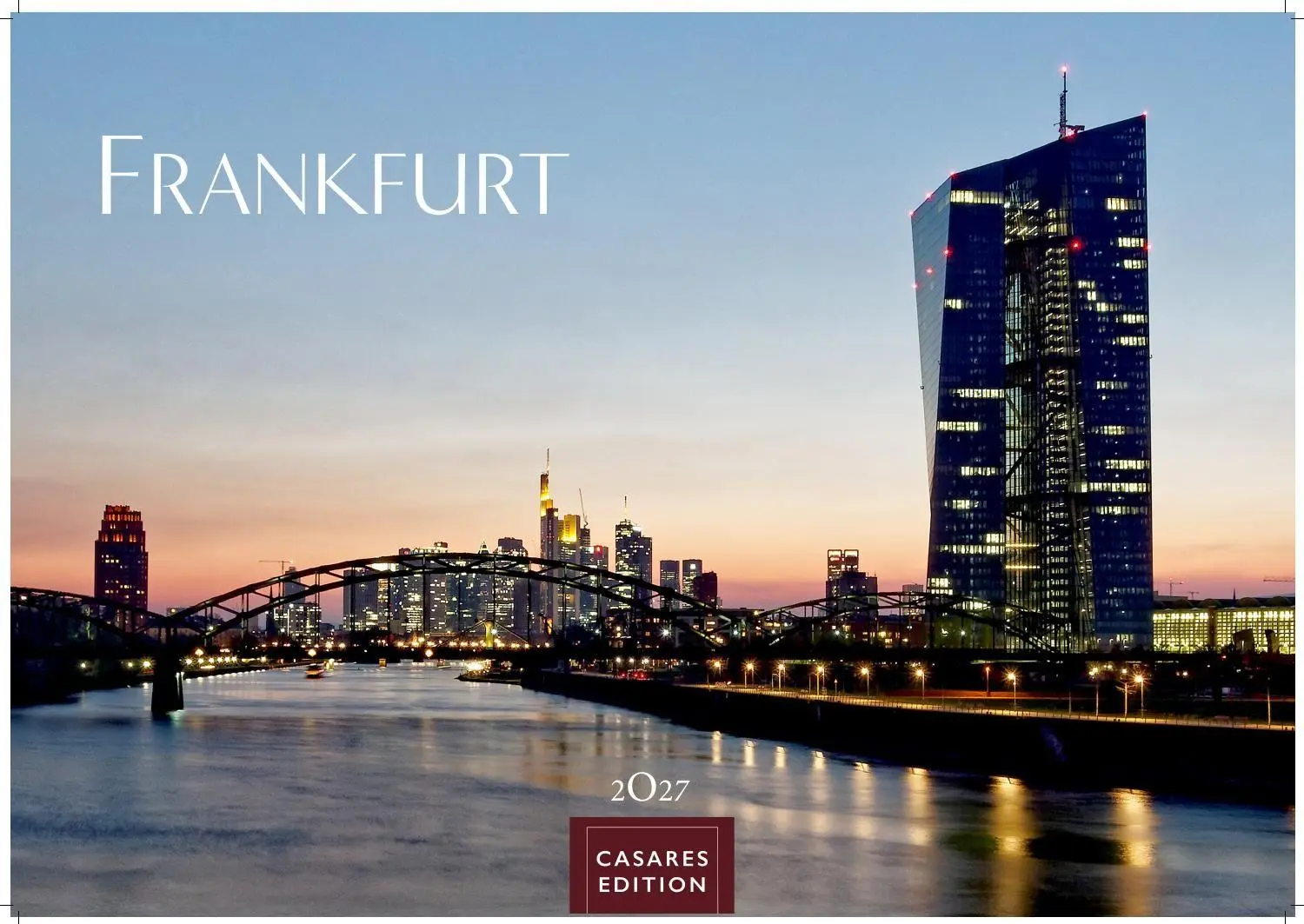 Cover: 9781835249611 | Frankfurt Kalender 2027 - Wandkalender Fotokalender Deutschland...