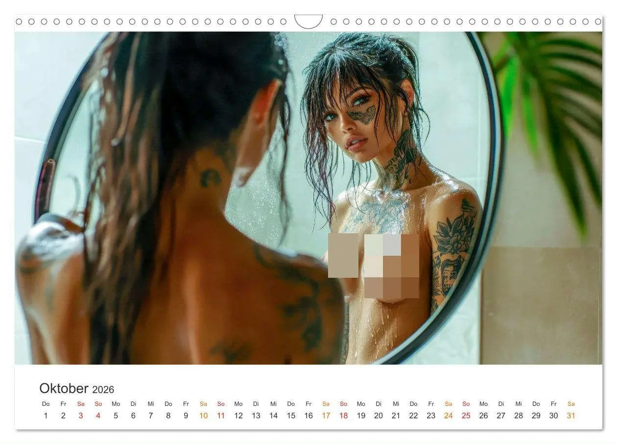 Bild: 9783457249611 | Tattoo Erotik - Sinnliche Kunstwerke (Wandkalender 2026 DIN A3...