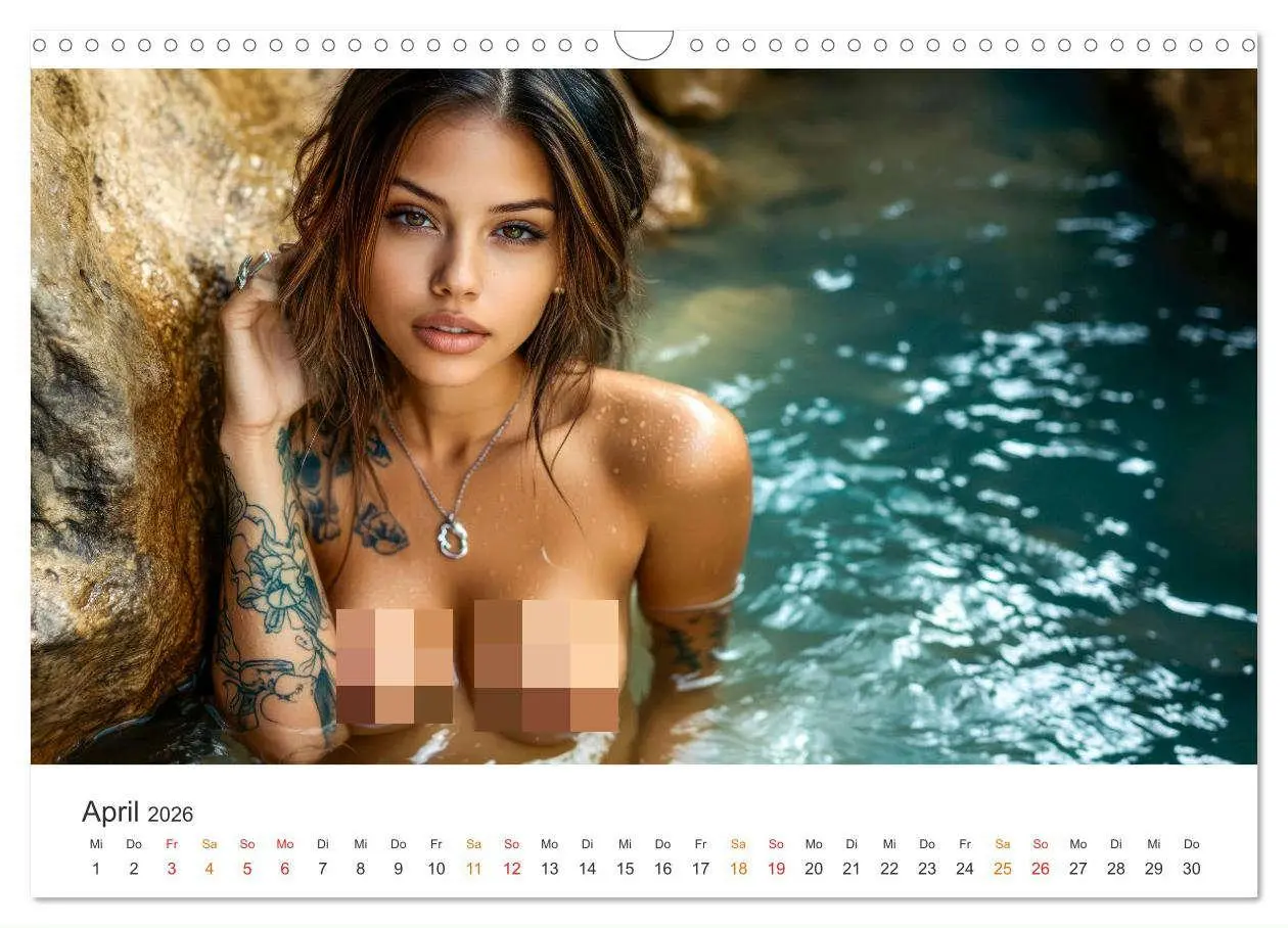 Bild: 9783457249611 | Tattoo Erotik - Sinnliche Kunstwerke (Wandkalender 2026 DIN A3...
