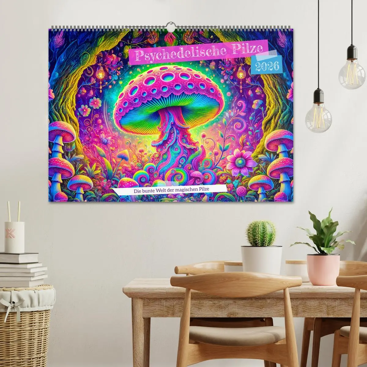 Bild: 9783457319611 | Psychedelische Pilze - Die bunte Welt der magischen Pilze...