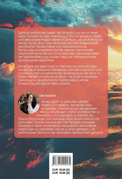 Rückseite: 9783911109611 | In Gottes Händen | Du kannst jederzeit neu beginnen | Annely Günth