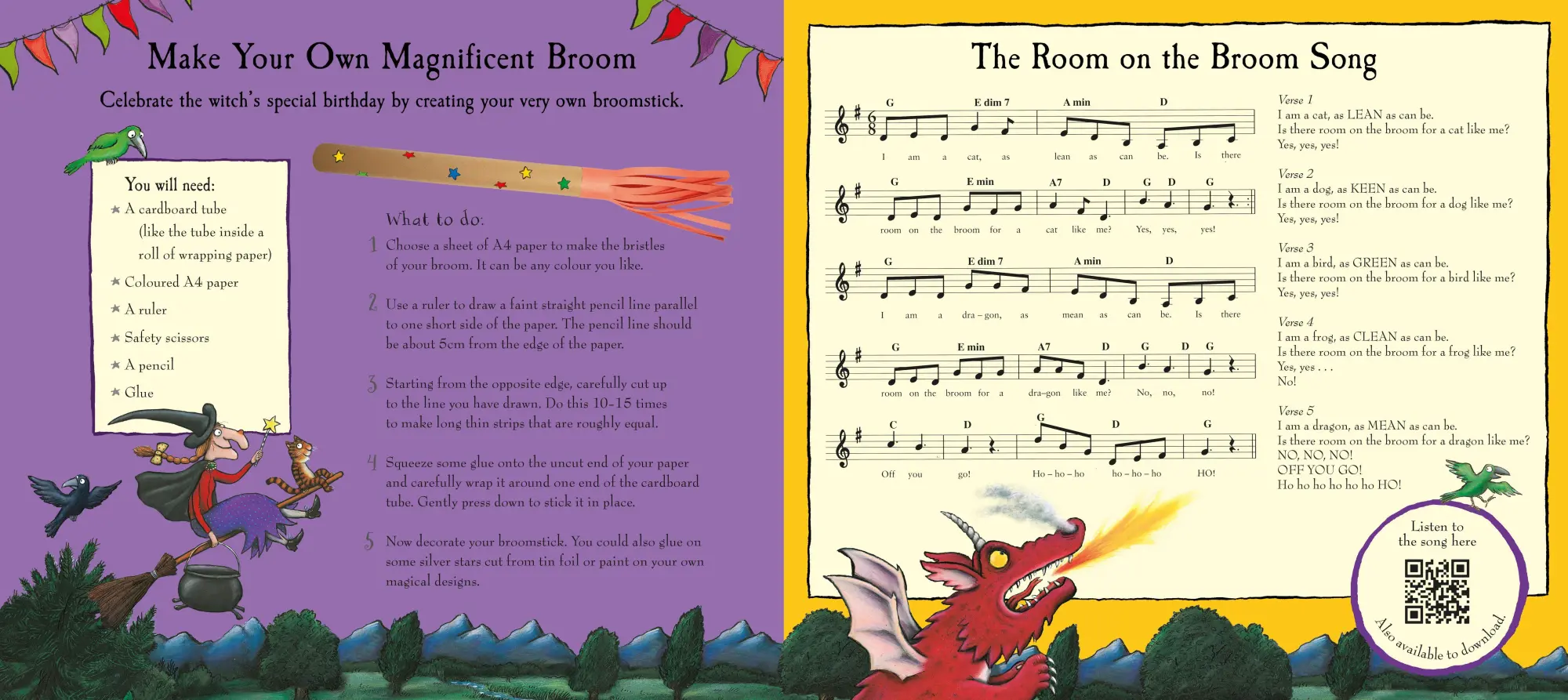 Bild: 9781035079711 | Room on the Broom 25th Anniversary Edition | Julia Donaldson | Buch