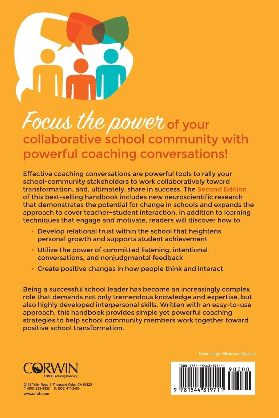 Rückseite: 9781544319711 | Coaching Conversations | Linda M. Gross Cheliotes (u. a.) | Buch
