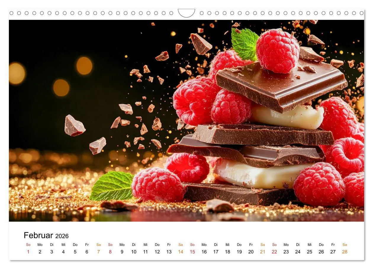 Bild: 9783457309711 | Schätze der Confiserie Kunst (Wandkalender 2026 DIN A3 quer),...