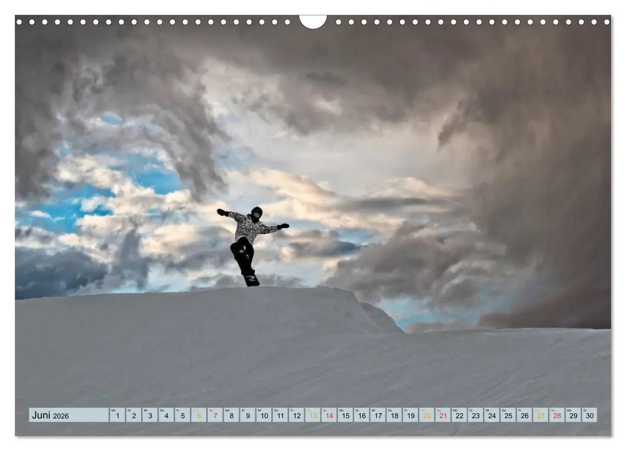 Bild: 9783457859711 | Snowboard - so cool (Wandkalender 2026 DIN A3 quer), CALVENDO...