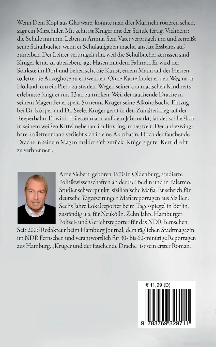 Rückseite: 9783769329711 | Krüger und der fauchende Drache | Arne Siebert | Taschenbuch | 196 S.