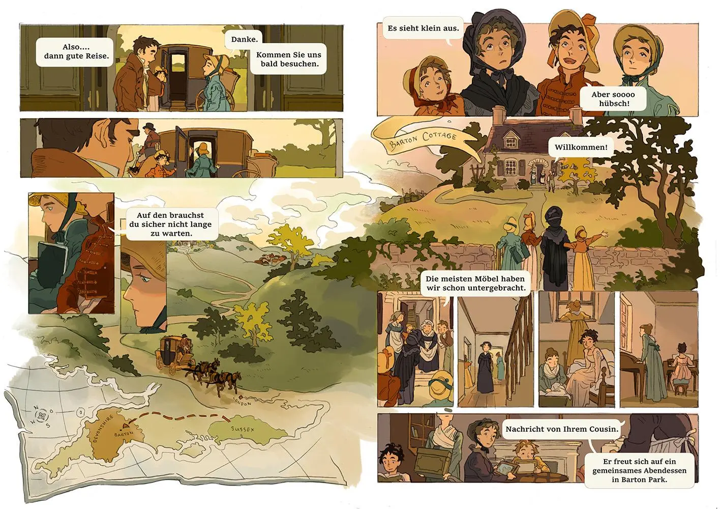 Bild: 9783957289711 | Verstand und Gefühl - die Graphic Novel nach Jane Austen | Buch | 2025