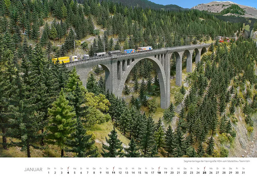 Bild: 9783966649711 | Traumanlagen von Modellbahnprofis Kalender 2026 | Kalender | 14 S.