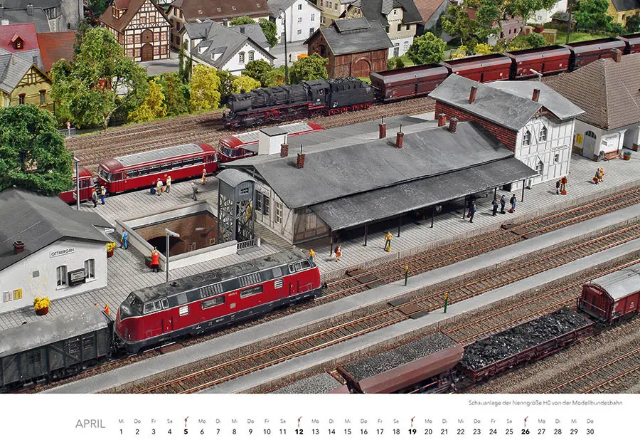 Bild: 9783966649711 | Traumanlagen von Modellbahnprofis Kalender 2026 | Kalender | 14 S.