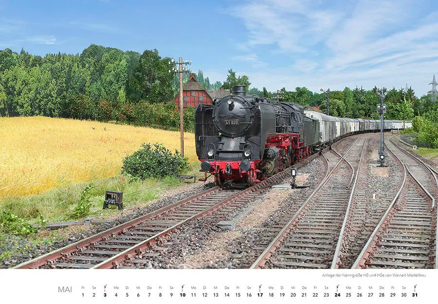 Bild: 9783966649711 | Traumanlagen von Modellbahnprofis Kalender 2026 | Kalender | 14 S.