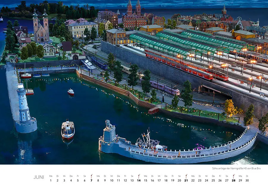 Bild: 9783966649711 | Traumanlagen von Modellbahnprofis Kalender 2026 | Kalender | 14 S.