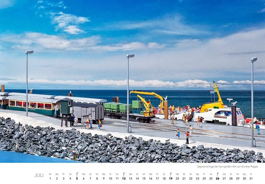 Bild: 9783966649711 | Traumanlagen von Modellbahnprofis Kalender 2026 | Kalender | 14 S.
