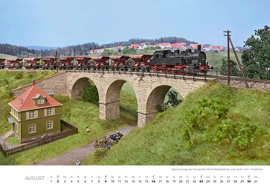 Bild: 9783966649711 | Traumanlagen von Modellbahnprofis Kalender 2026 | Kalender | 14 S.