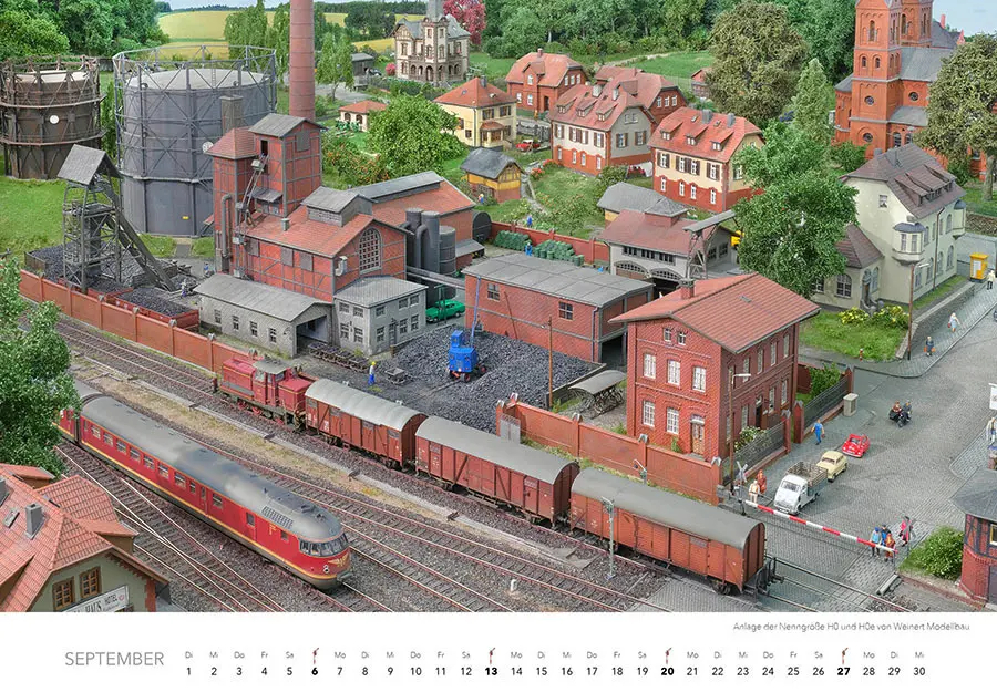 Bild: 9783966649711 | Traumanlagen von Modellbahnprofis Kalender 2026 | Kalender | 14 S.