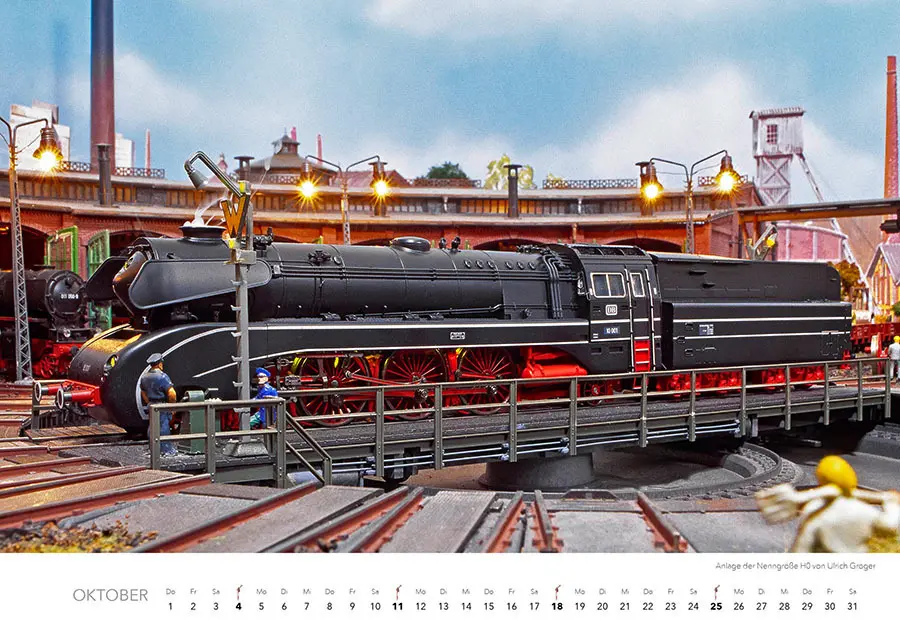 Bild: 9783966649711 | Traumanlagen von Modellbahnprofis Kalender 2026 | Kalender | 14 S.