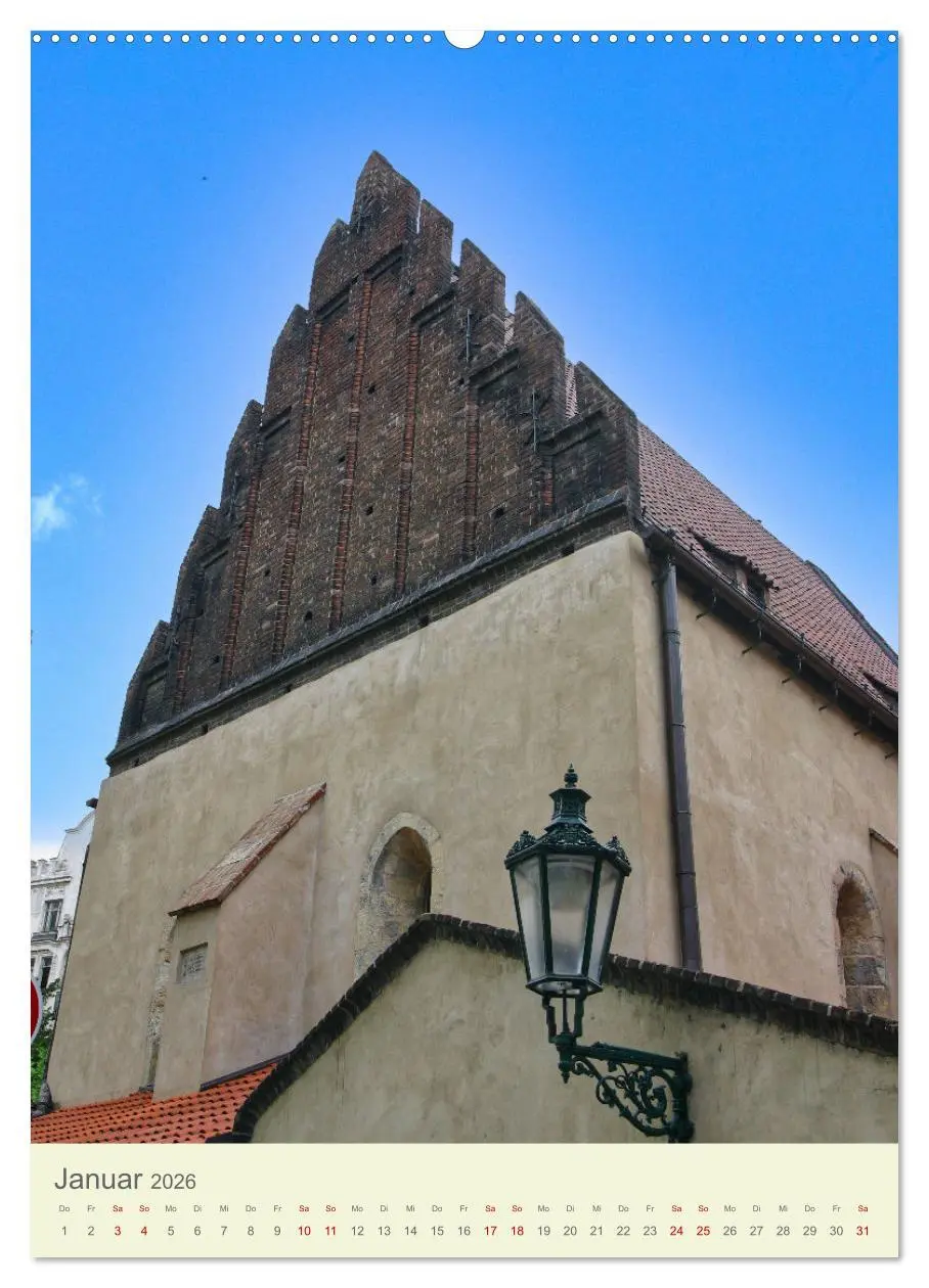 Bild: 9783516319811 | Jüdisches Prag (Wandkalender 2026 DIN A2 hoch), CALVENDO...