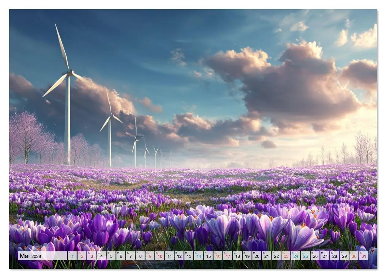 Bild: 9783516629811 | Windträume (hochwertiger Premium Wandkalender 2026 DIN A2 quer),...