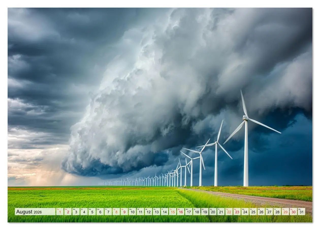 Bild: 9783516629811 | Windträume (hochwertiger Premium Wandkalender 2026 DIN A2 quer),...