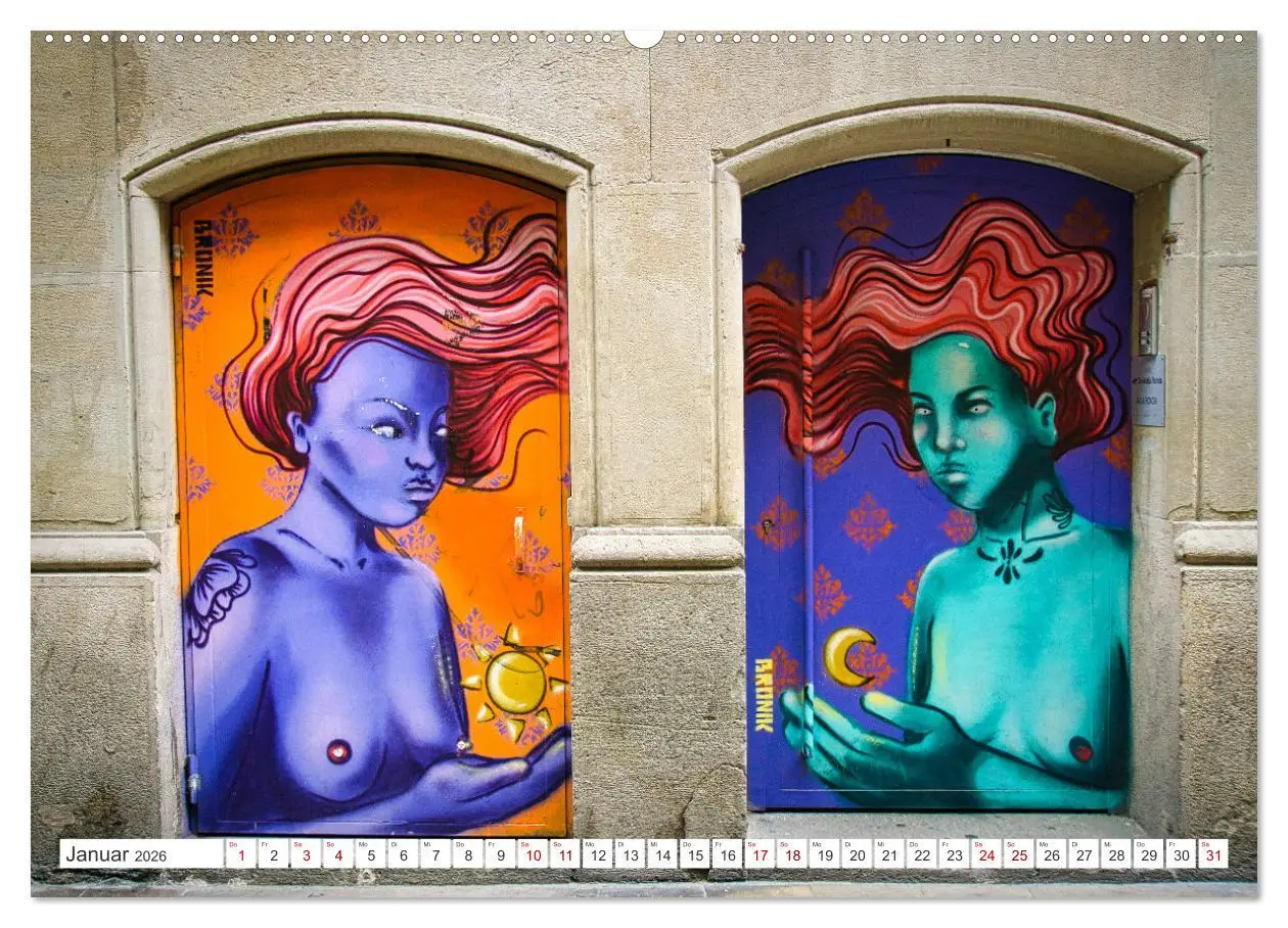 Bild: 9783457459911 | Graffiti: Die Kunst der Straße (hochwertiger Premium Wandkalender...