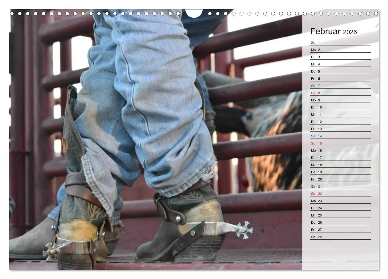 Bild: 9783457909911 | Faszination Rodeo (Wandkalender 2026 DIN A3 quer), CALVENDO...