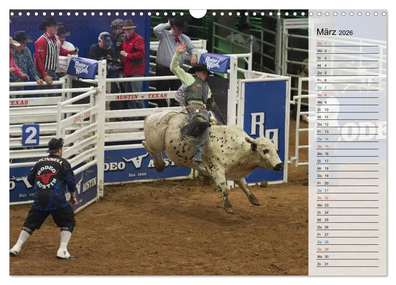 Bild: 9783457909911 | Faszination Rodeo (Wandkalender 2026 DIN A3 quer), CALVENDO...