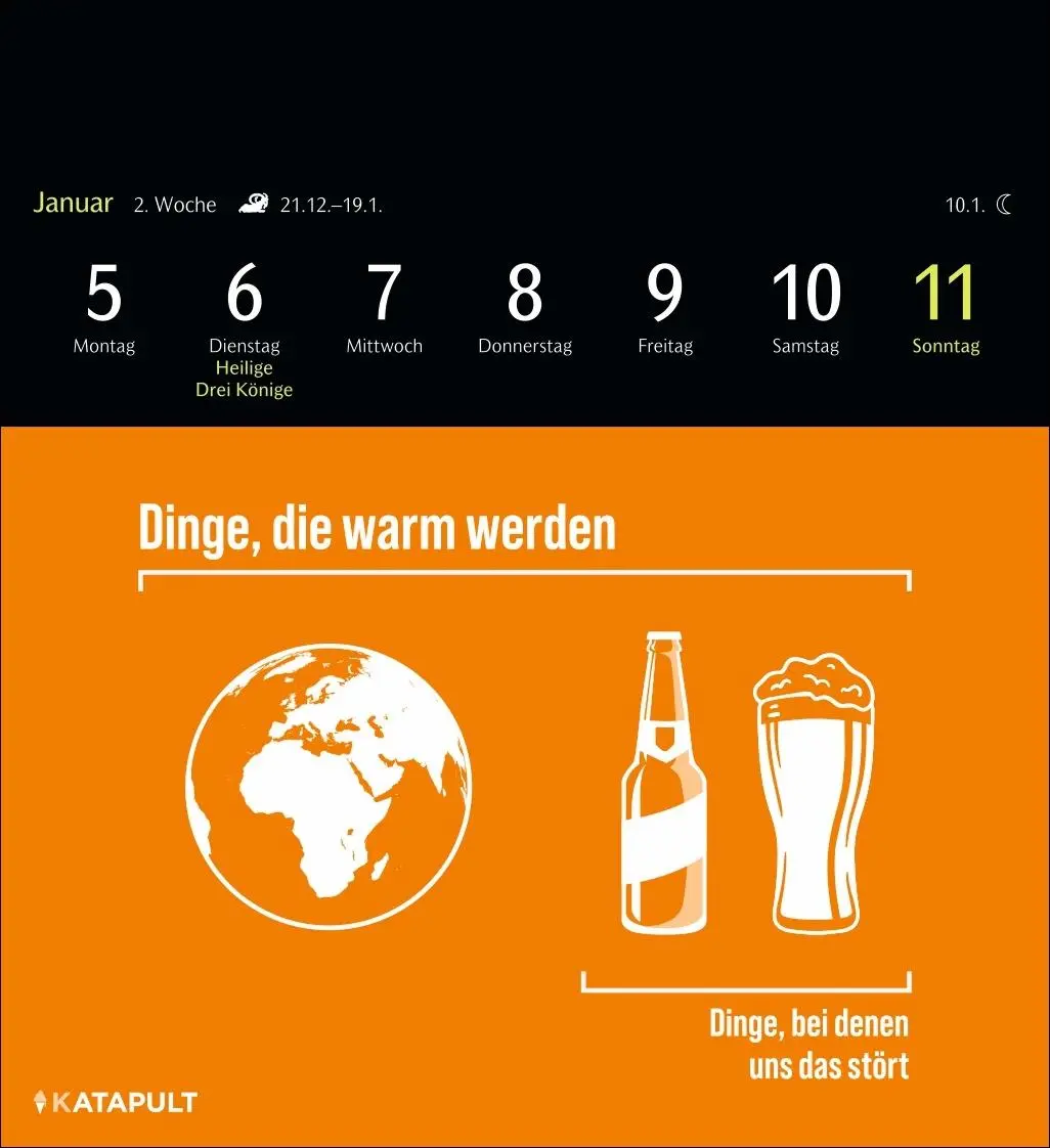 Bild: 9783840039911 | Katapult Postkartenkalender 2026 - 53 Infografiken, die deine Sicht...