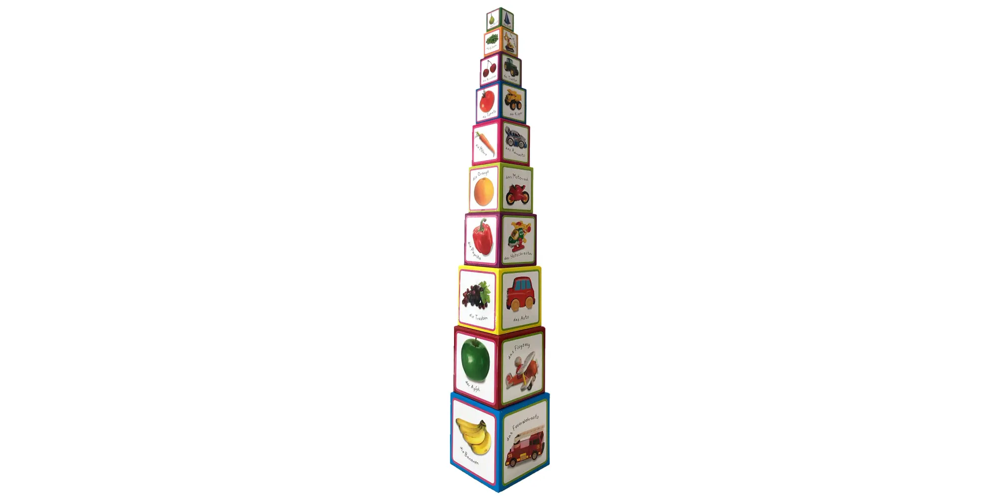 Bild: 4260690440012 | Erstes Lernen - Stapelwürfel Wörter | Spielzeug | Ware (sonst.) | 2020