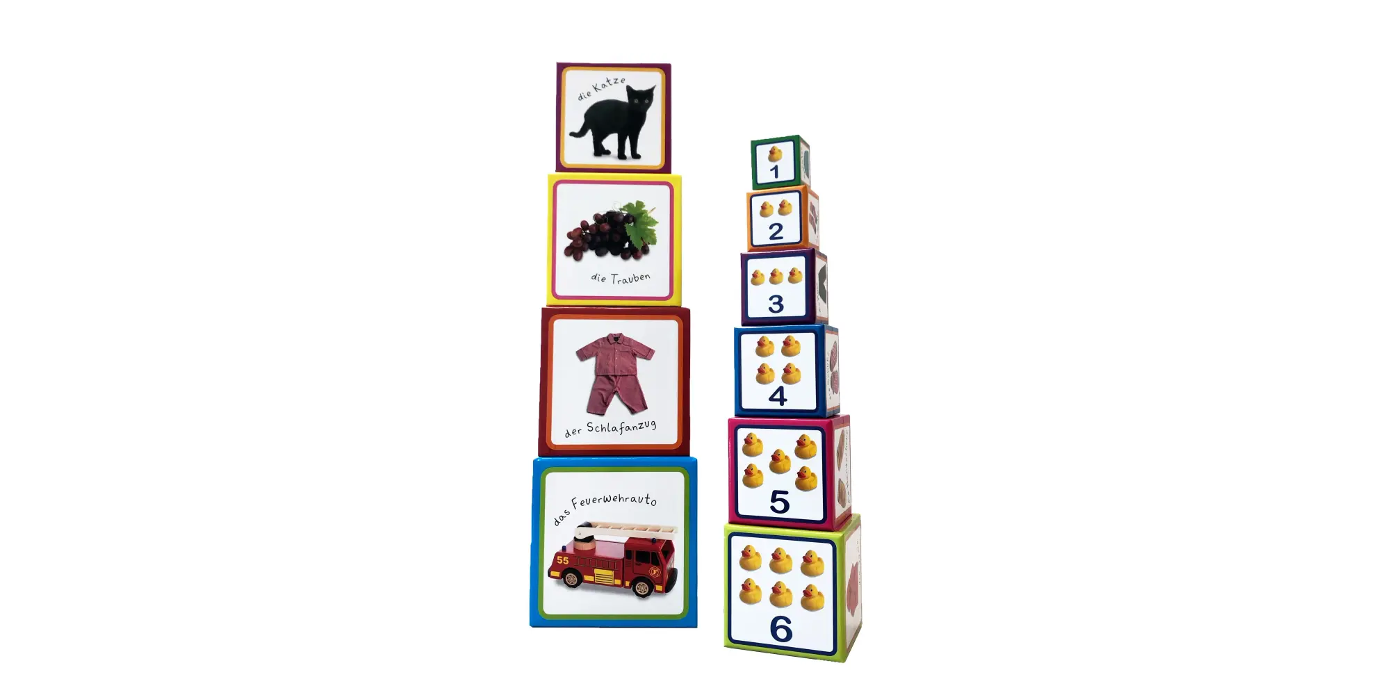 Bild: 4260690440012 | Erstes Lernen - Stapelwürfel Wörter | Spielzeug | Ware (sonst.) | 2020