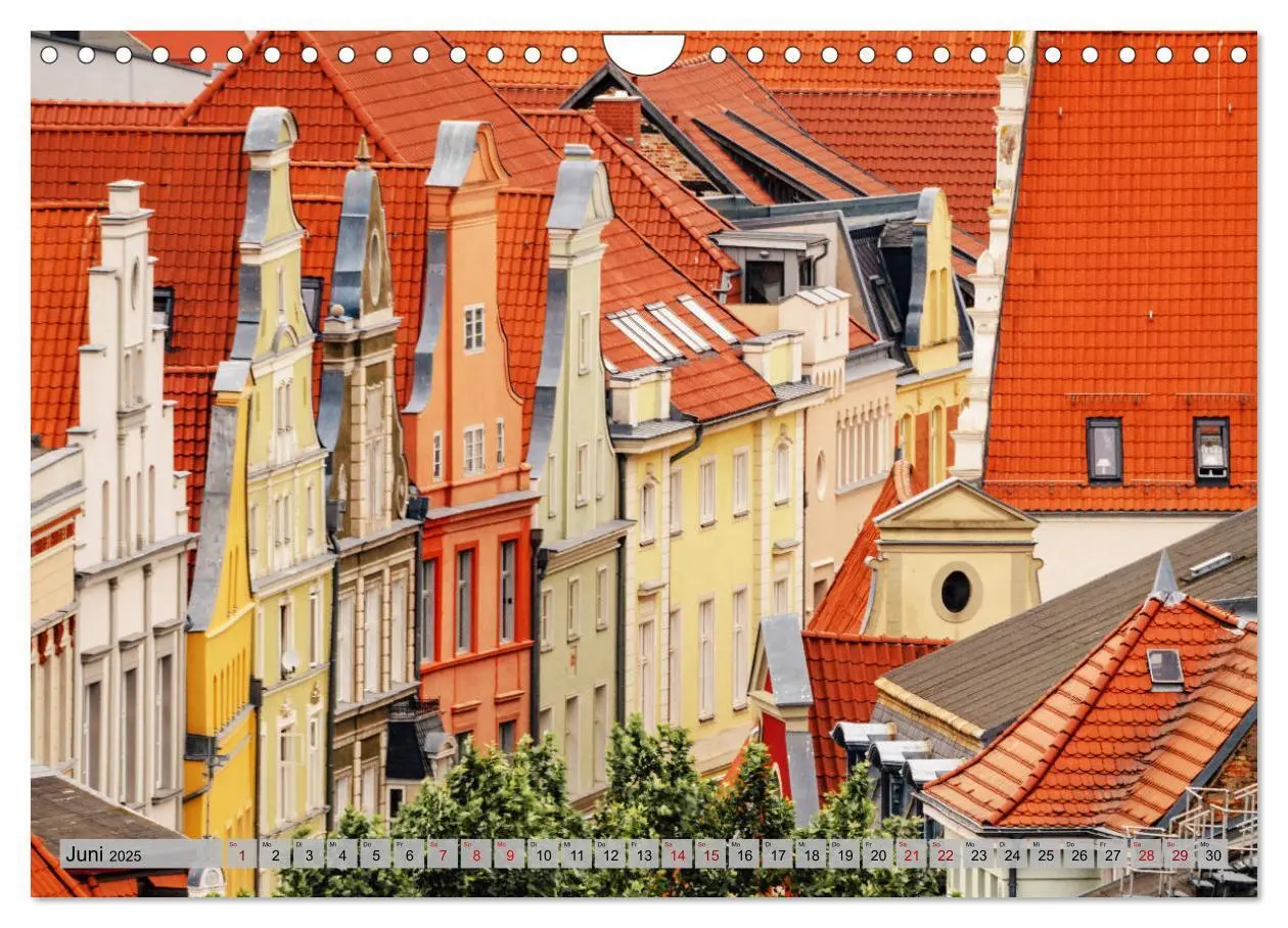 Bild: 9783435310012 | Stralsunder Impressionen (Wandkalender 2025 DIN A4 quer), CALVENDO...