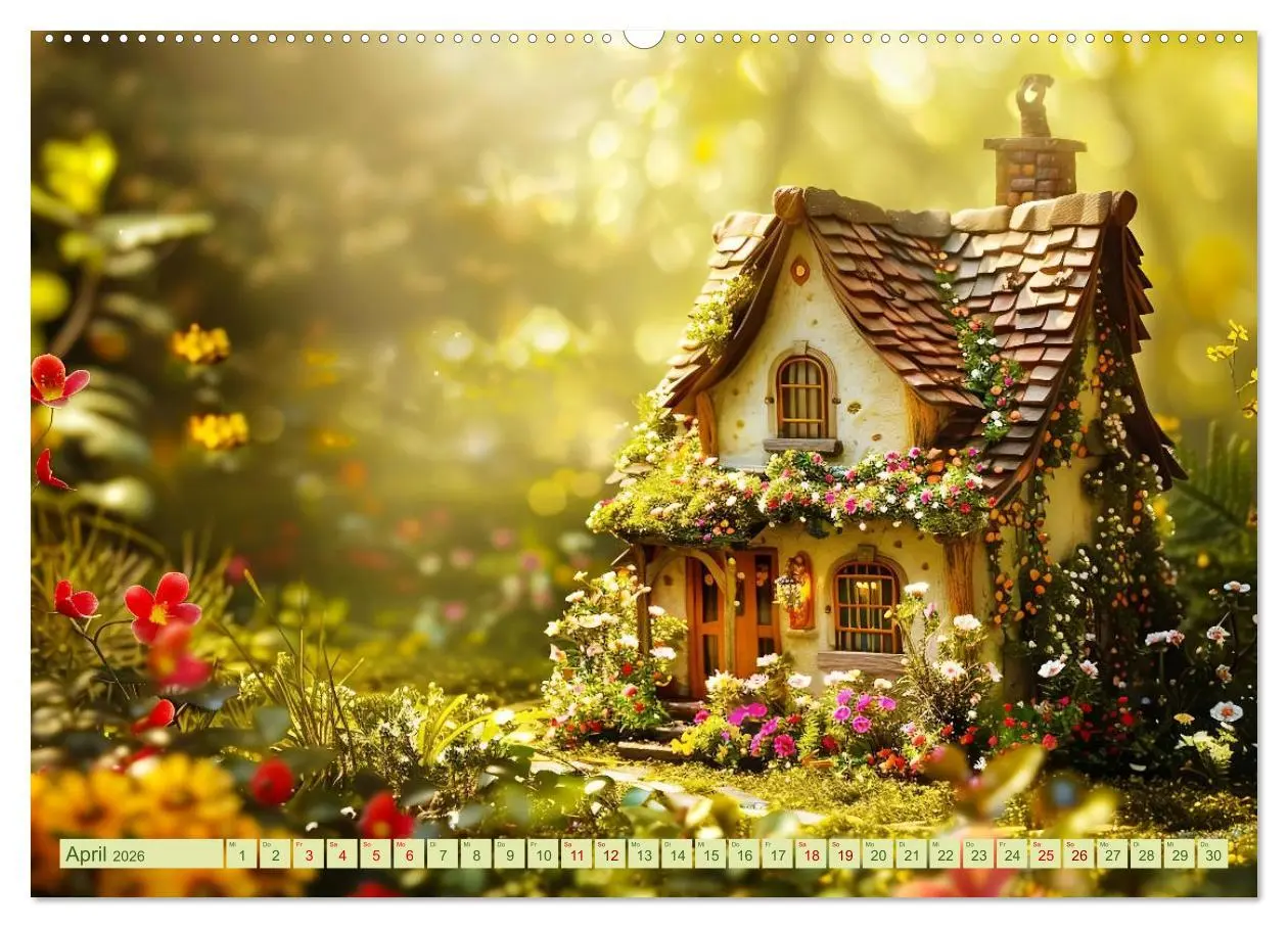 Bild: 9783457400012 | Das kleine Häuschen im Wald (hochwertiger Premium Wandkalender 2026...