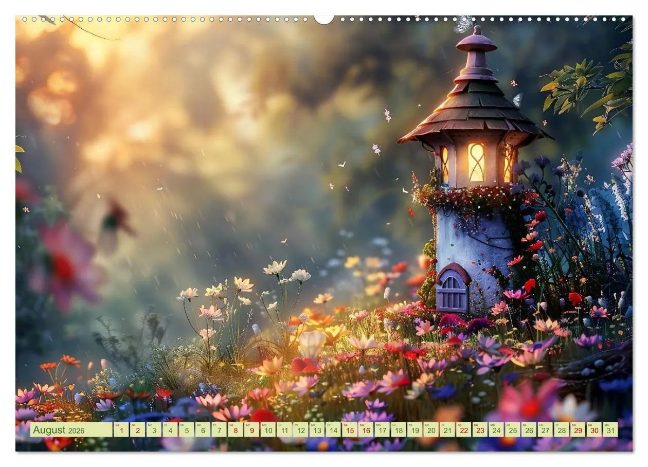 Bild: 9783457400012 | Das kleine Häuschen im Wald (hochwertiger Premium Wandkalender 2026...