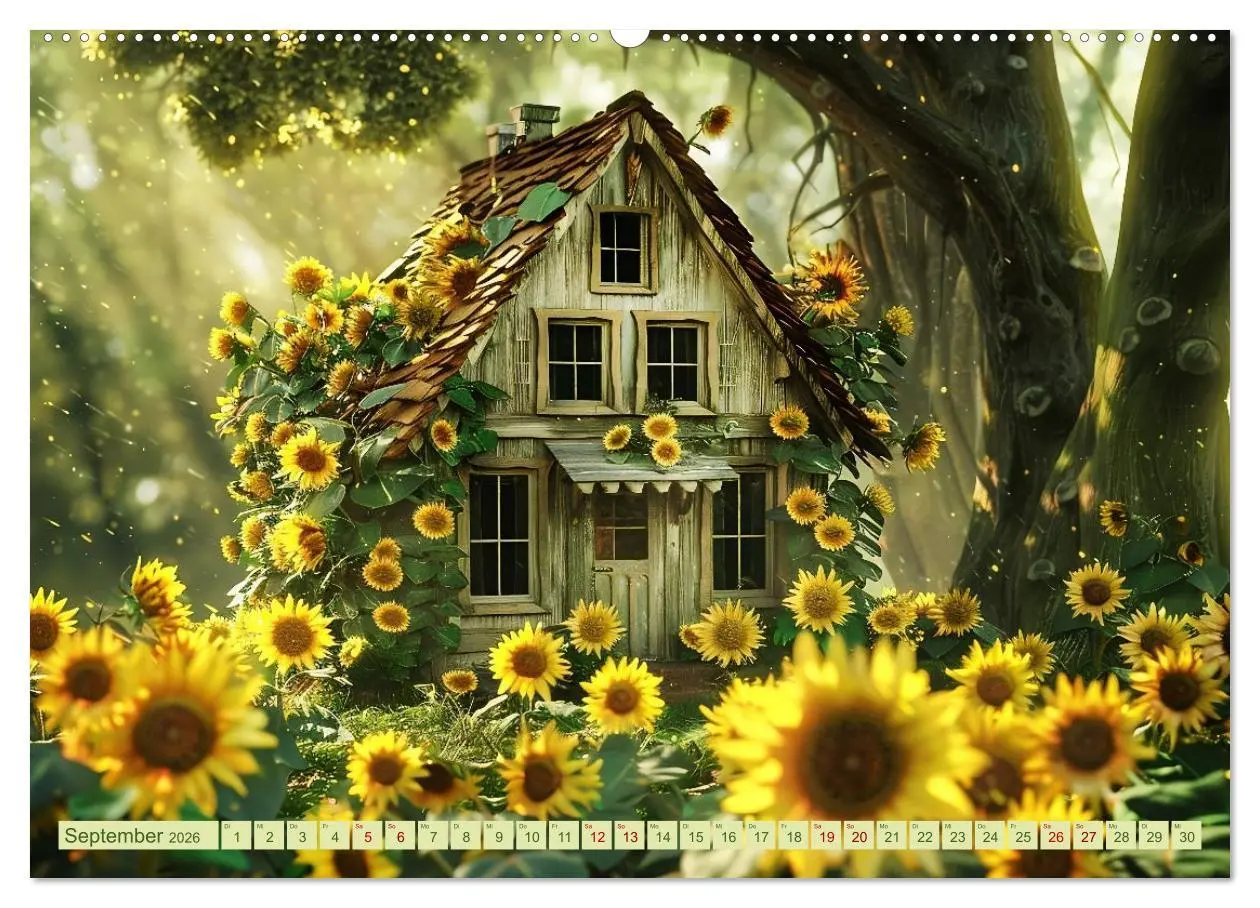 Bild: 9783457400012 | Das kleine Häuschen im Wald (hochwertiger Premium Wandkalender 2026...