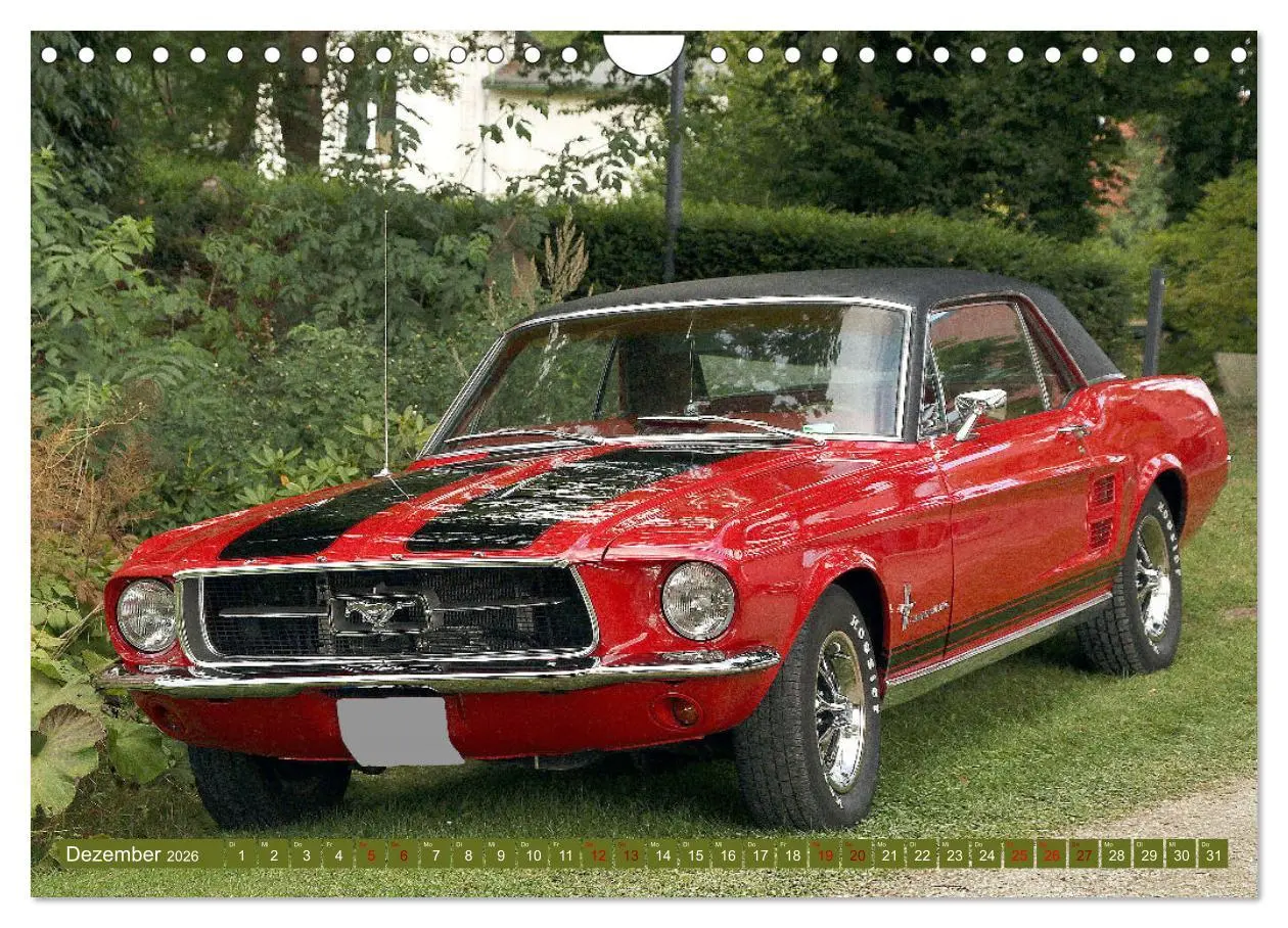 Bild: 9783457570012 | Autoklassiker Ford vom A-Model bis Thunderbird (Wandkalender 2026...