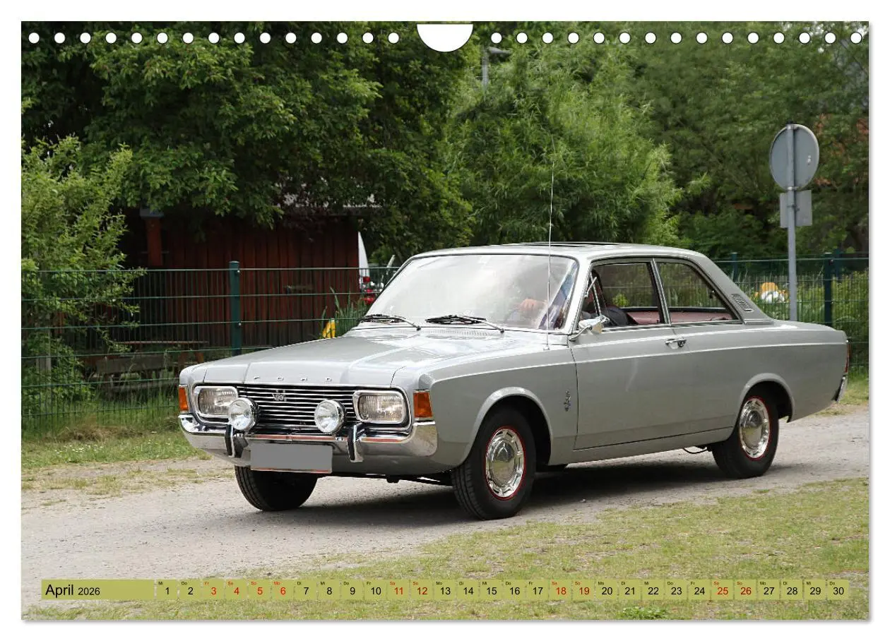 Bild: 9783457570012 | Autoklassiker Ford vom A-Model bis Thunderbird (Wandkalender 2026...