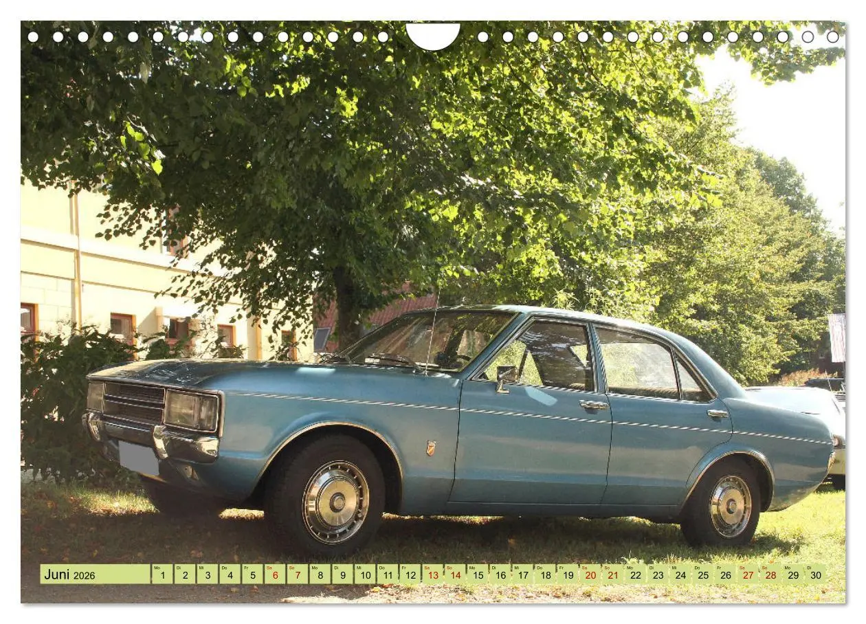 Bild: 9783457570012 | Autoklassiker Ford vom A-Model bis Thunderbird (Wandkalender 2026...