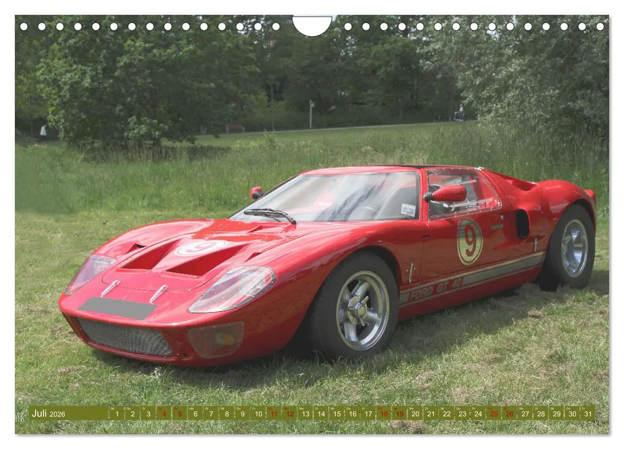 Bild: 9783457570012 | Autoklassiker Ford vom A-Model bis Thunderbird (Wandkalender 2026...