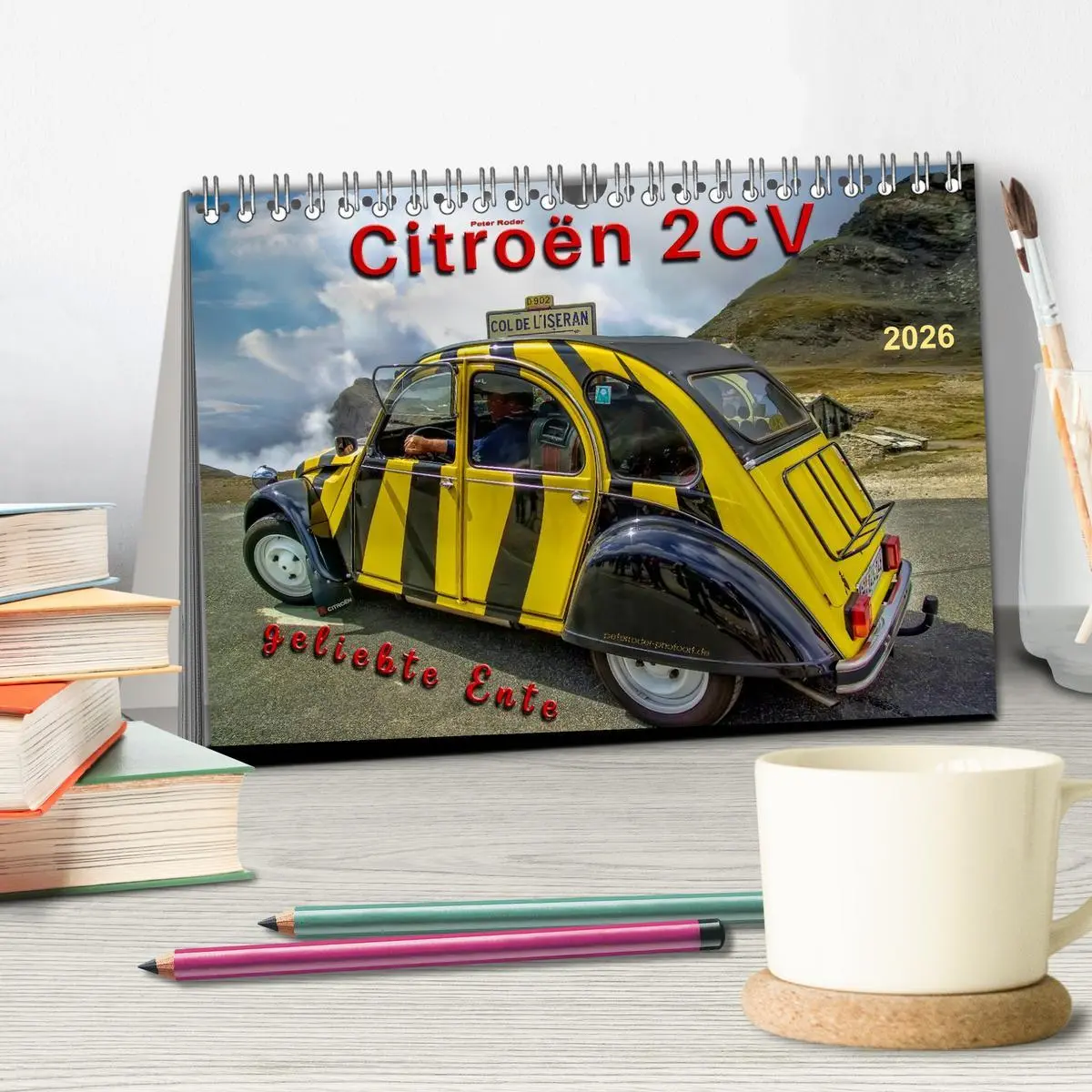 Bild: 9783457950012 | Citroën 2CV - geliebte Ente (Tischkalender 2026 DIN A5 quer),...
