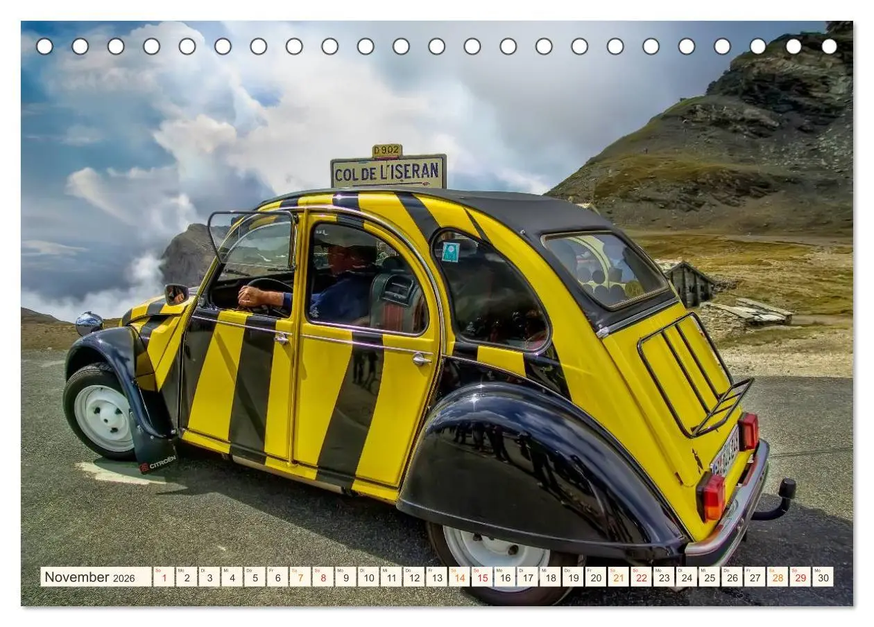 Bild: 9783457950012 | Citroën 2CV - geliebte Ente (Tischkalender 2026 DIN A5 quer),...