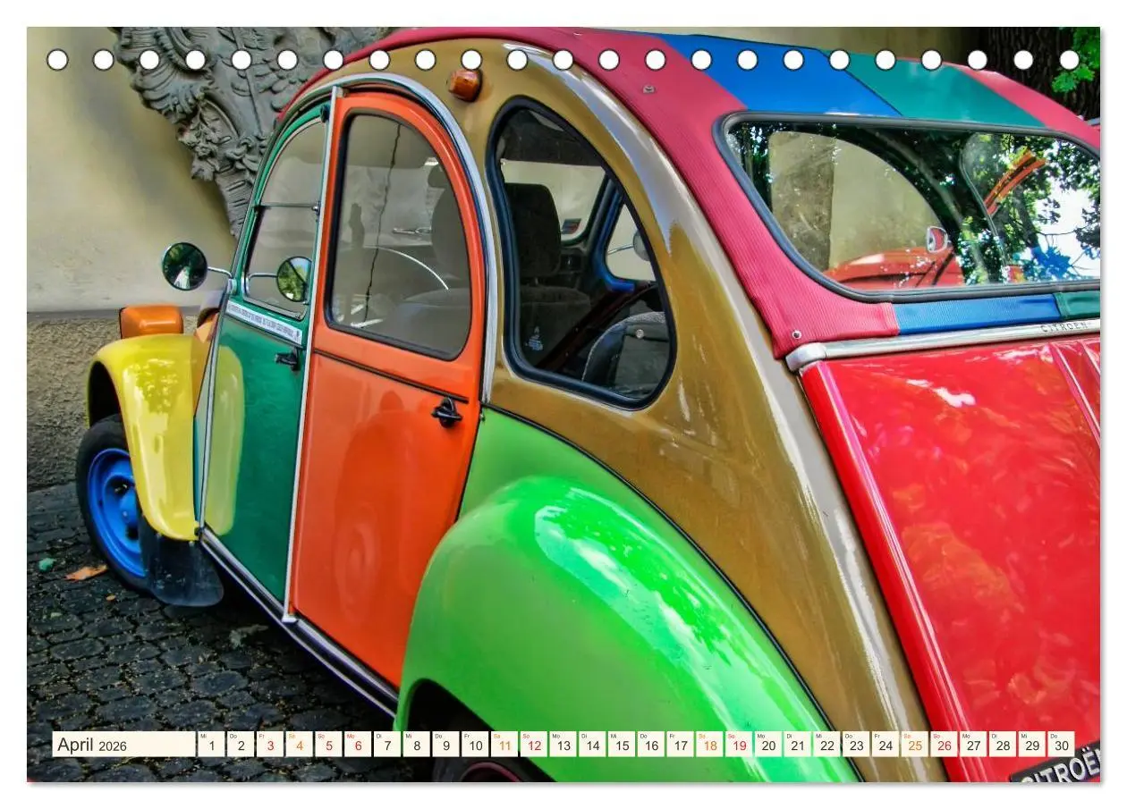 Bild: 9783457950012 | Citroën 2CV - geliebte Ente (Tischkalender 2026 DIN A5 quer),...