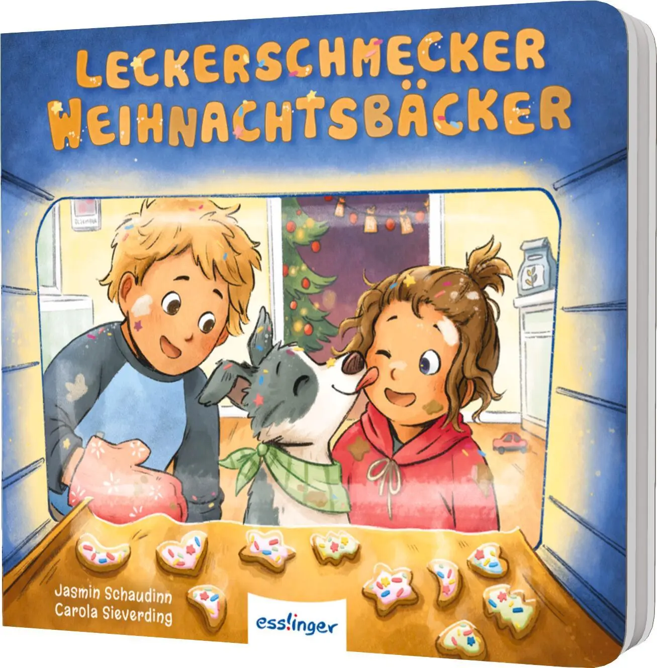 Cover: 9783480240012 | Leckerschmecker Weihnachtsbäcker | Ein Pappebuch übers Plätzchenbacken